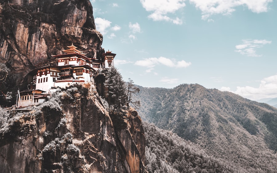 Bhutan dzong on the grand circuit tour